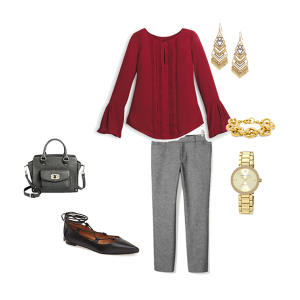 Grace & Beauty Fall 2016 Workwear Challenge sample outfit Grace & Beauty Fall 2016 Workwear Challenge sample outfit